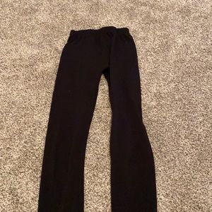 Kids black leggings